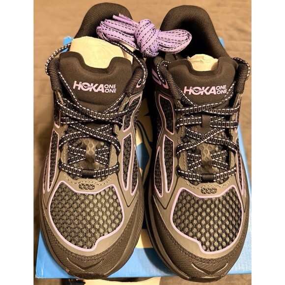 Hoka One One Shoes - Hoka One One Cifton One9 “ Black Aster Flower” Size 6.5W